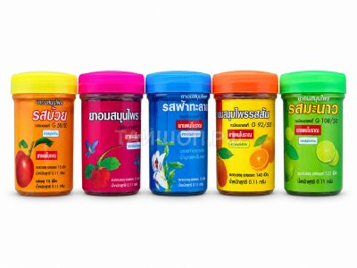 Тайские травяные шарики от кашля и болей в горле, Kongka Herbs.