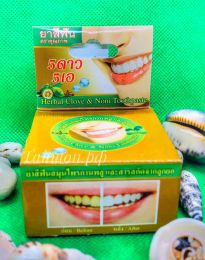 Тайская круглая зубная паста «Нони»  