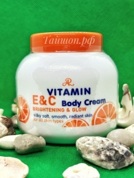 Крем для тела AR увлажняющий с витамином Е&C, 200 гр