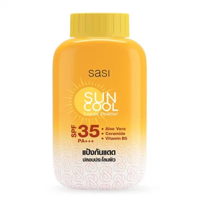 Рассыпчатая пудра с охлаждающим кожу эффектом и защитой от солнца SPF 35 PA+++ 50 гр.