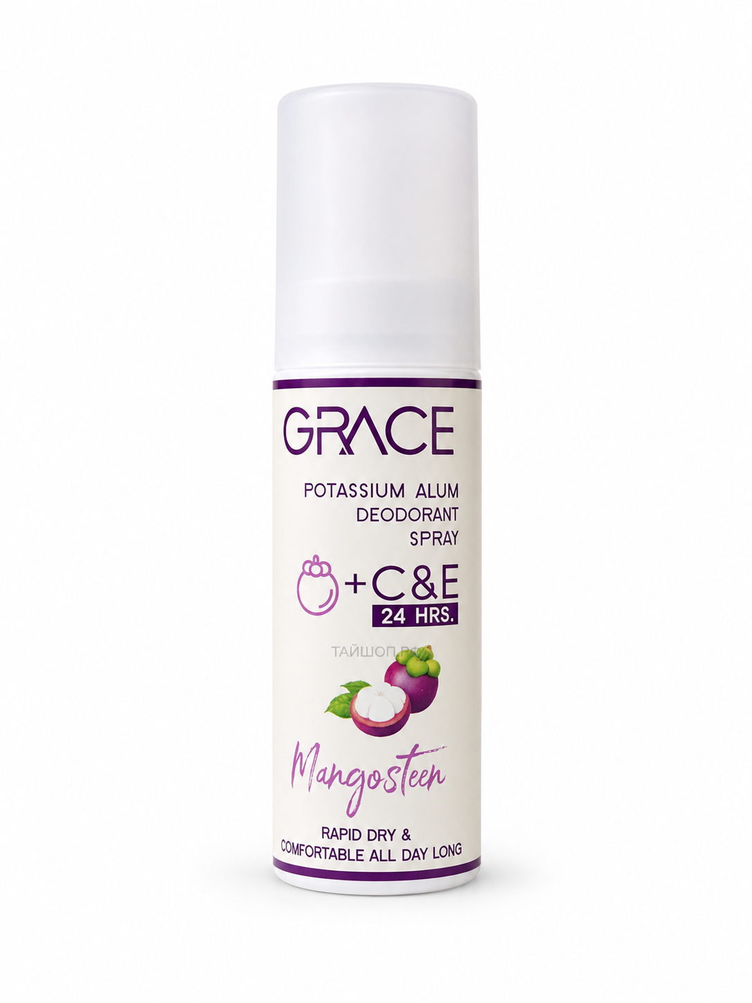 Дезодорант-спрей Grace Potassium Alum + C&E Mangosteen