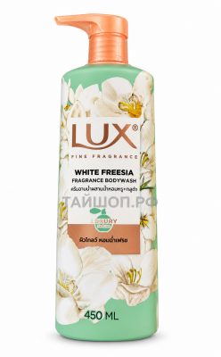 Крем-гель для душа с ароматом белой фрезии Lux, 450 мл.
