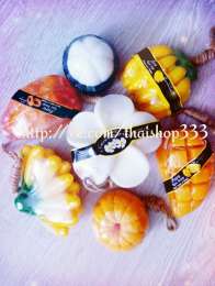 Мыло в форме цветов и фруктов 120 гр Siam Virgin